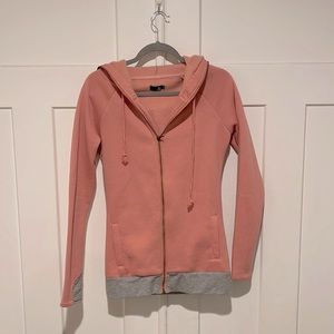 Ampersand zip up hoodie NWOT size XS